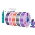 Miniatyrbillede 1 af 2: PLA PLUS Silke Filament, 5KG Ikke-giftig, 1,75mm Diameter,Bland Farver 5