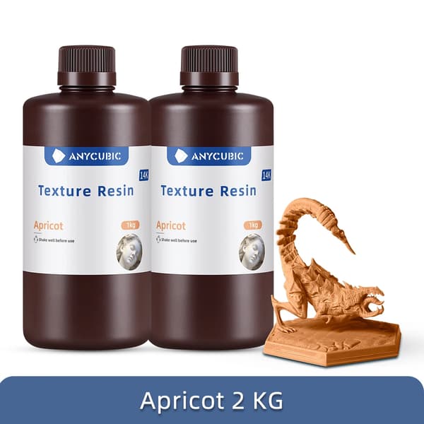 Högprecisions 3D-skrivharpiks, matt yta, förbättrad hållfasthet,Aprikos 2 kg