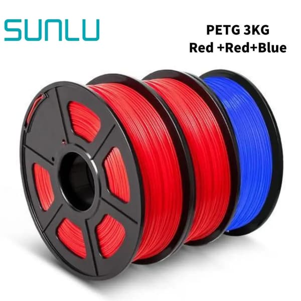 PETG Filament, 1,75 mm Diameter, Miljøvenlig, Lav Shrinkage,PETG-2RD-1BL