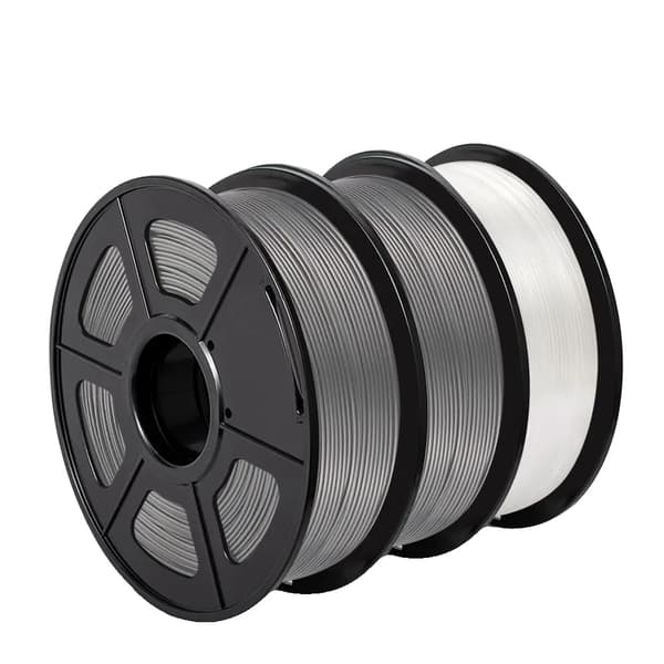 PETG Filament, 1,75 mm Diameter, Miljøvenlig, Lav Shrinkage,PETG-2GY-1WT