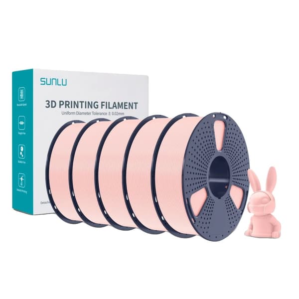 3D Printfilament, 1,75 mm diameter, 185-195°C printtemperatur,5KG Sakura Pink