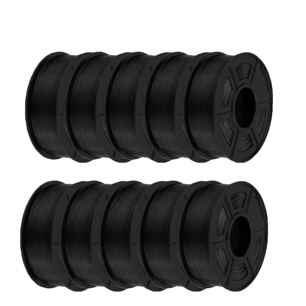 3D-tulostimen filamentti, PLA-materiaali, 1,75 mm halkaisija,PLA MATTA Musta