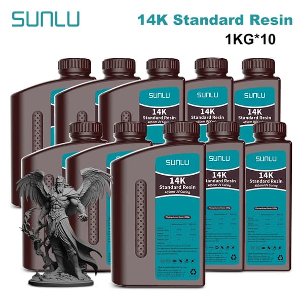 SUNLU 14K 3D-skrivharpiks, Snabb härdning, Hög precision, Låg lukt,14K Standard DG