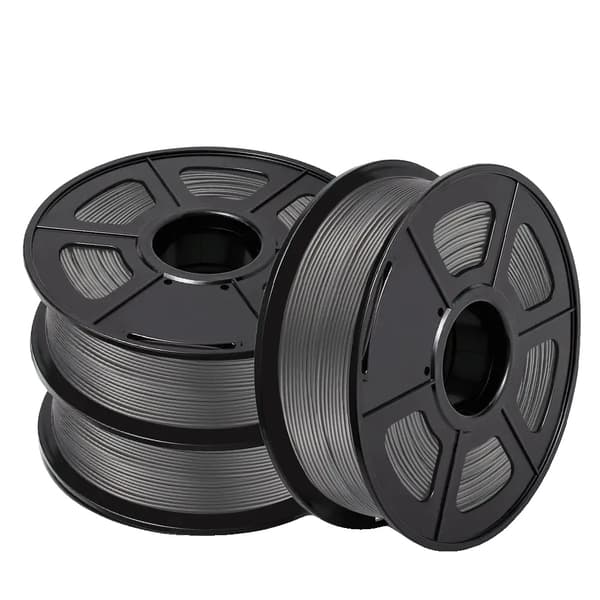 SUNLU 3D Filament, PLA-material, 1,75 mm diameter, 3 rullar per förpackning,PLA-GY-3KG