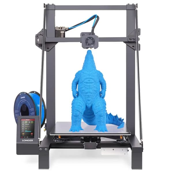 FDM 3D-printer, 300x300x400 mm byggevolumen, stille drift,EU, LK5 PRO