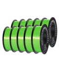 Miniatyrbillede 1 af 2: Silk PLA Filament, 1,75 mm Diameter, Nem Print Temperaturinterval 200-230°C,grøn