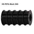 Pikkukuva 2 / 2: 3D -tulostin Petg -filamentti, nopea suorituskyky, erinomainen sitkeys ja lujuus,5kg Musta