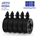 Miniatyrbillede 2 af 2: PLA 3D Filament, Antistring Teknologi, Miljøvenligt Materiale,APLA Sort 5.5KG