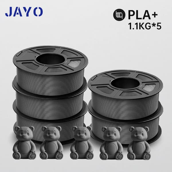 3D-printer filament, PLA, 1,1 KG vægt, 320 meter længde,PLA Plus 5GY