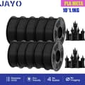 Miniatyrbillede 2 af 2: 3D Printfilament, Miljøvenlig, Boblefri,PLAMT 10Sort