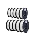 Miniatyrbillede 1 af 2: 3D-printer filament, 10KG PETG, 1,75 mm diameter,10KG PLA Hvid
