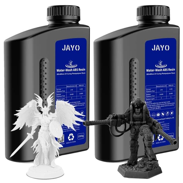 3D-utskriftsresin, hög precision, vattenlöslig,JY-WWAL-1WT1BK-2KG