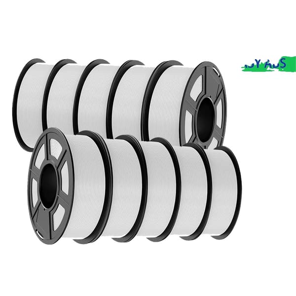 3D-printer filament, 1,75 mm diameter, 100% uden bobler,EABS WT 10KG