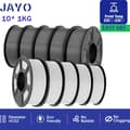 Miniatyrbild 2 av 2: 3D-skrivarfilament, 1,75 mm diameter, 100% utan bubblor,EABS 5WT 5GY 10KG