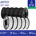Miniatyrbillede 2 af 2: 3D-printer filament, 1,75 mm diameter, 100% uden bobler,EABS 5WT 5BK 10KG