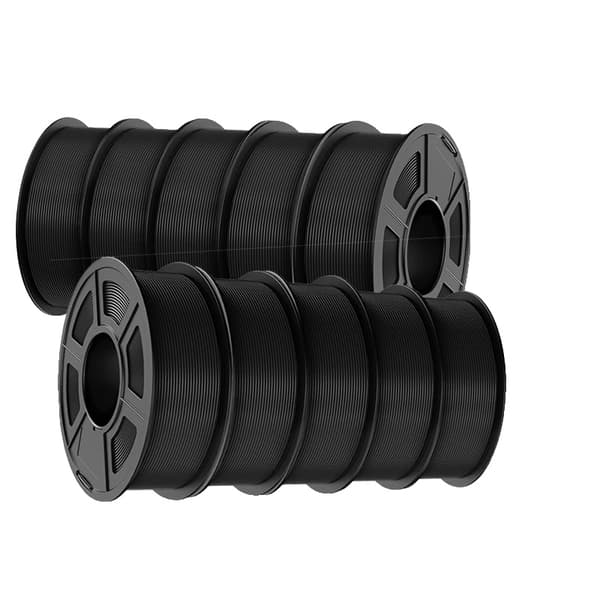 3D-skrivarfilament, 1,75 mm diameter, 100% utan bubblor,EABS BK 10KG