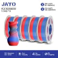 Miniatyrbillede 2 af 2: 3D Printfilament, SILK Regnbue, 1,1 KG Vægt, 1,75mm Diameter,PLA Regnbue 01