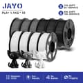 Miniatyrbillede 2 af 2: 3D-printer filament, 1,75 mm diameter, miljøvenligt materiale,PLA PLUS-3BK 3GY 4WT