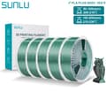 Miniatyrbild 2 av 2: PLA PLUS Silke Filament, 5KG Icke-toxisk, 1,75 mm Diameter,5KG Svart Grön