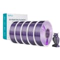Miniatyrbillede 1 af 2: PLA PLUS Silke Filament, 5KG Ikke-giftig, 1,75mm Diameter,5KG Sort Lilla