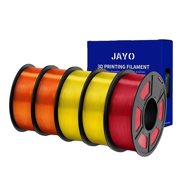 JAYO 3D Filament, 1,75 mm Diameter, 1,1 kg Vikt,PLA 2TPOR2TPYLTPRD
