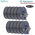 Miniatyrbild 2 av 2: PLA Plus 3D Filament, 1,75MM Diameter, 1 KG Vikt, 330M Längd,Grå