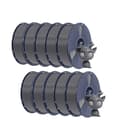 Miniatyrbild 1 av 2: PLA Plus 3D Filament, 1,75MM Diameter, 1 KG Vikt, 330M Längd,Grå