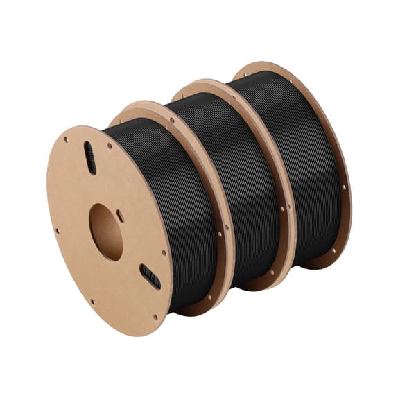 PLA-filament för 3D-utskrift, tillgängligt i flera färger, 2 kg och 3 kg alternativ,Svart 3 kg