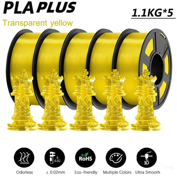 3D-utskriftsfilament, miljövänligt material, flera färgalternativ,PLA PLUS  TPYL