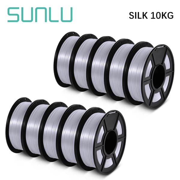 PLA+ Silke 3D Filament, Miljövänlig, Hög Hållbarhet,SILK-10SV