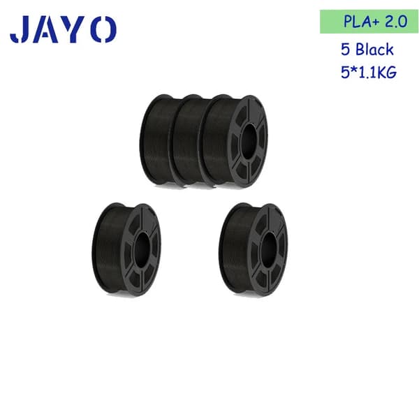 PLA+ 2.0 3D-printer filament, høj præcision, miljøvenlig,PLAPLUS 2.0 5BK