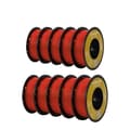 Miniatyrbillede 1 af 2: 3D-printer filament, 5KG og 10KG muligheder, miljøvenligt PLA-materiale,10KG PLA RØD