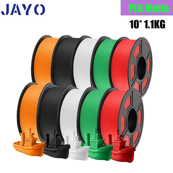3D-skrivarfilament, 1,75 mm diameter, 1,1 kg vikt,PLA Matt 10MIX04