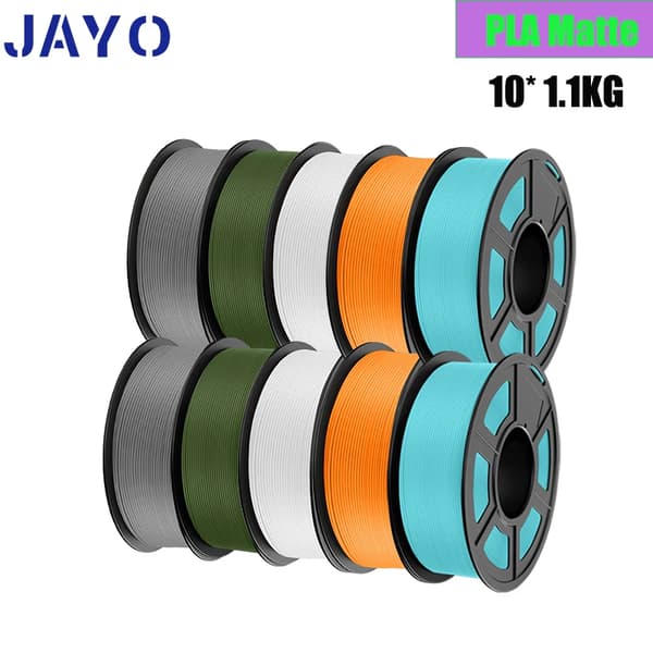 3D-printer filament, 1,75 mm diameter, 1,1 kg vægt,PLA Mat 10MIX08