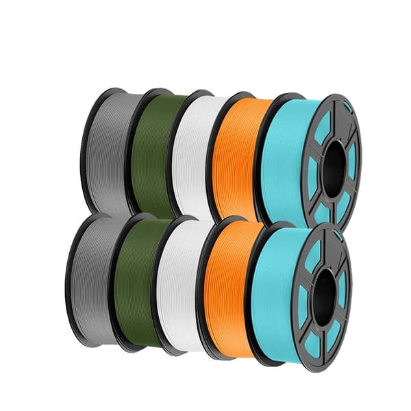 3D-printer filament, 1,75 mm diameter, 1,1 kg vægt,PLA Mat 10MIX08