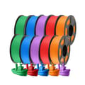 Miniatyrbild 1 av 2: 3D-skrivarfilament, 1,75 mm diameter, 1,1 kg vikt,PLA Matt 10MIX02