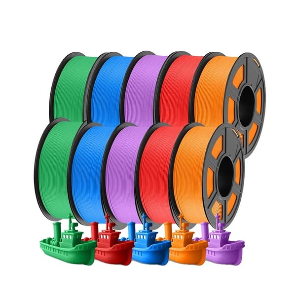 3D-skrivarfilament, 1,75 mm diameter, 1,1 kg vikt,PLA Matt 10MIX02
