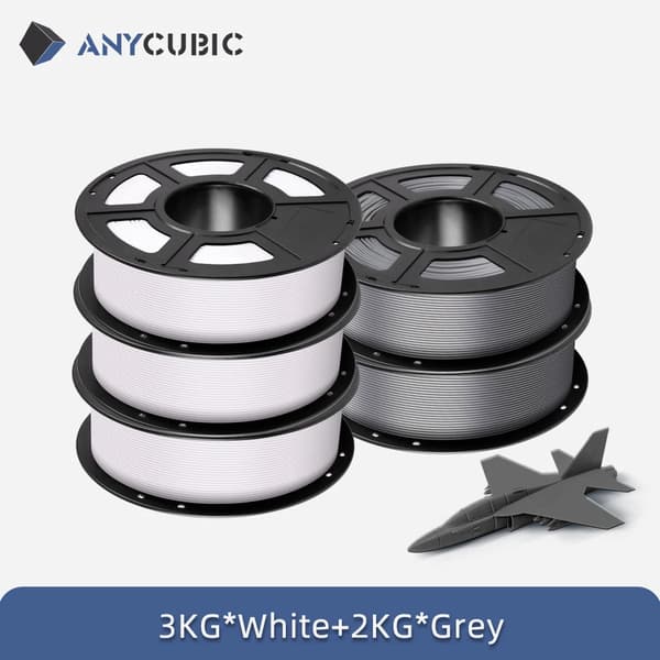 ANYCUBIC PLA-filament, 5KG miljövänligt material, flera färgkombinationer,5KG Kombination G