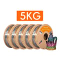 Miniatyrbillede 1 af 2: Eryone PLA Filament, Silke Regnbuefarver, Enestående Udskriftskvalitet,Metallic-5kg