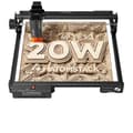 Miniatyrbild 1 av 2: Lasergravyrmaskin, 400 x 365 mm arbetsområde, 20-24 W laserutgång,A20 PRO V2