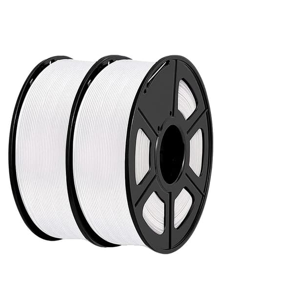 3D-printer filament, 1,75 mm diameter, 220-250°C printtemperatur,HVID PETG 2stk