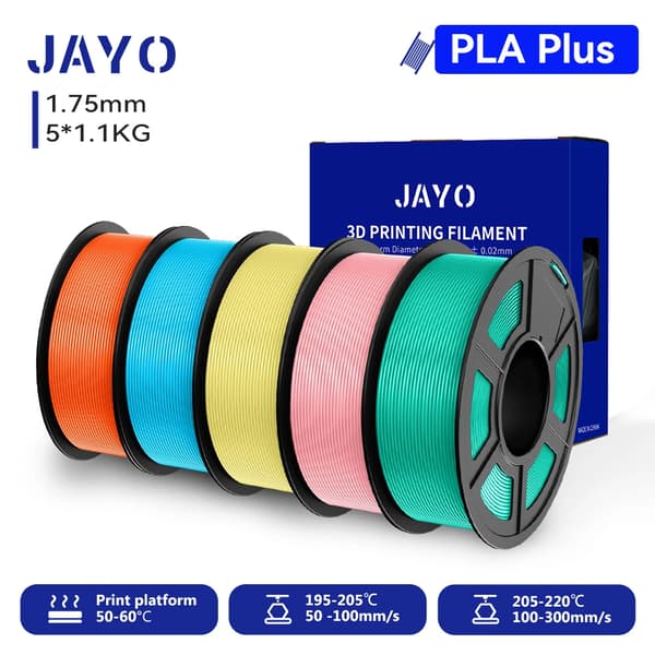 3D-printer filament, diameter 1,75 mm, nettovægt 1,1 kg,PLA PLUS SOSBLYSPMG