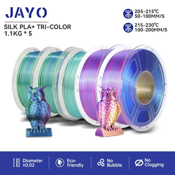 3D-skrivarfilament, sidenfinish, miljövänligt material,SKTC 3BGP 2RLB
