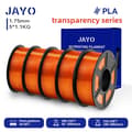 Miniatyrbild 2 av 2: JAYO 3D Filament, 1,75 mm Diameter, 1,1 kg Vikt,PLA 5TPOR