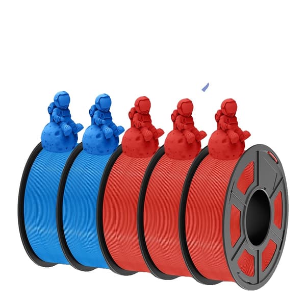 JAYO PLA Filament, 1,75 mm Diameter, Højhastighedsprint, Temperaturinterval 190-260°C,HSPLA 2BL 3RD