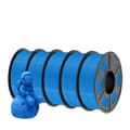 Miniatyrbillede 1 af 2: JAYO PLA Filament, 1,75 mm Diameter, Højhastighedsprint, Temperaturinterval 190-260°C,HSPLA Blå 5stk