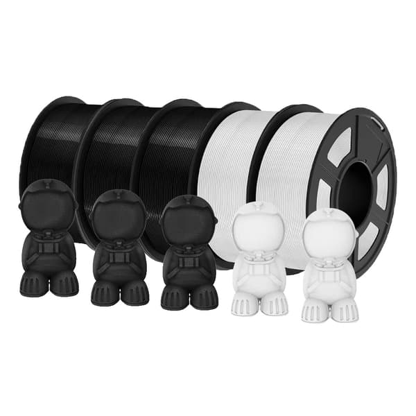 PLA Matt Filament, 1.1KG, Slät Utskrift,3BK2WT