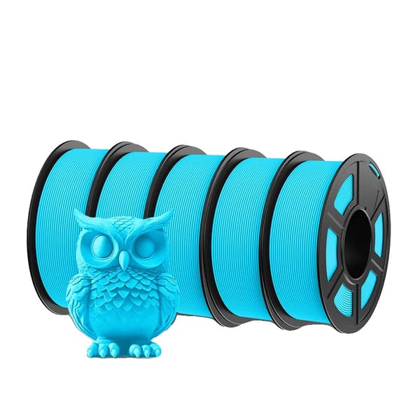 Hög hastighet PETG filament, 1,75 mm diameter, slät matt yta,HSPETG Himelsblå