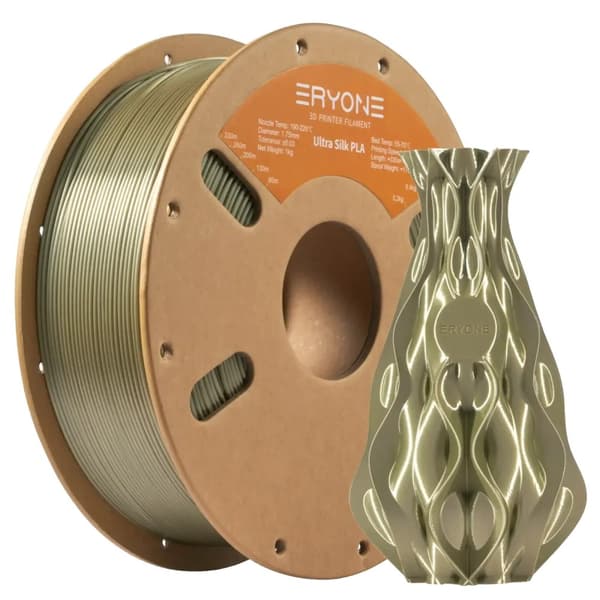 3D Printfilament, PLA, 1,75 mm Diameter,Ultra SILK Bronze