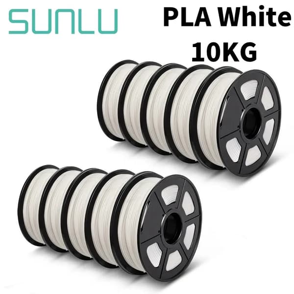 3D Filament, 10KG Nettovægt, Miljøvenligt Materiale,PLA 10WT